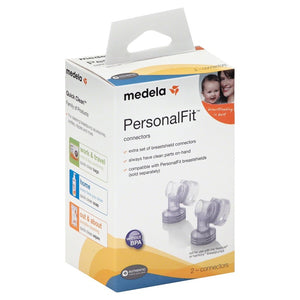 medela personal fit connectors two pack packaging
