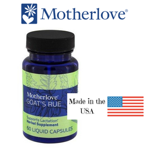 motherlove goat's rue herbal lactation supplement, made in the usa