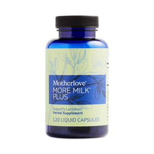 Motherlove Herbals More Milk Plus capsules, formula for increasing breastmilk production