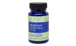 Motherlove Herbals More Milk Plus capsules, formula for increasing breastmilk production