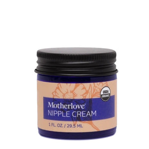 motherlove nipple cream, organic and made in the usa, lanolin free