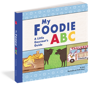 my foodie abc board book