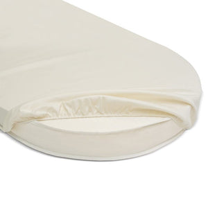 naturepedic organic cotton sateen crib sheet in packaging