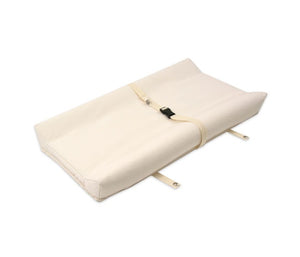 Naturepedic Organic Cotton Changing Pad, 2 sided, measures 16.5" x 31.5" x 4"
