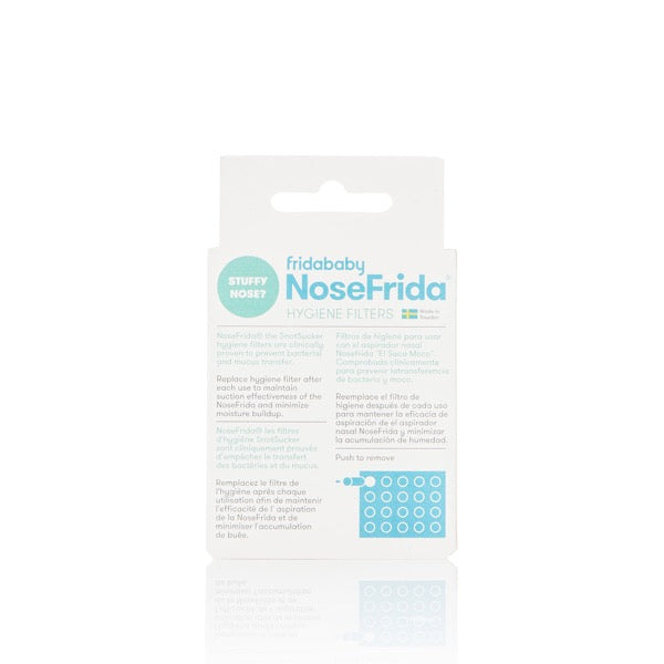 NoseFrida replacement hygienic filter package contains 20 filters