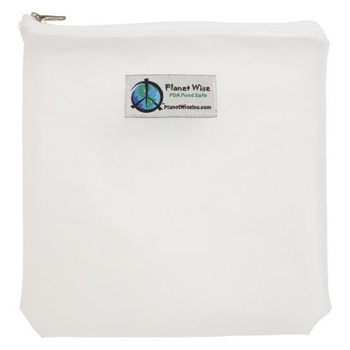 planet wise zippered gallon size clear bag