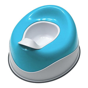 Prince Lionheart PottyPod Squish Small Toilet, shown in grey and white