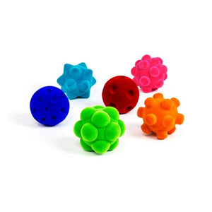 Rubbabu 3 Inch Sensory Balls - Made from Natural Rubber!