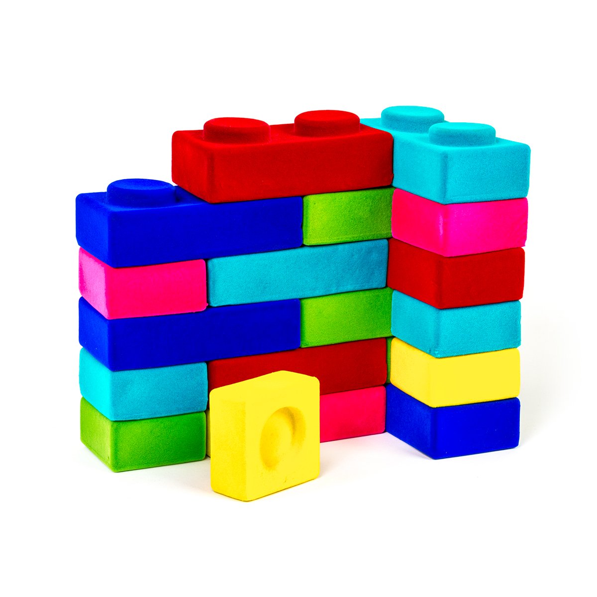 RubbaBlox Basix - Natural Rubber Building Blocks - Jillian's Drawers
