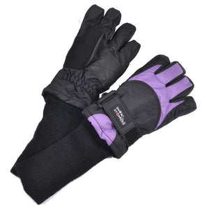 snow stoppers winter sports gloves in color fan
