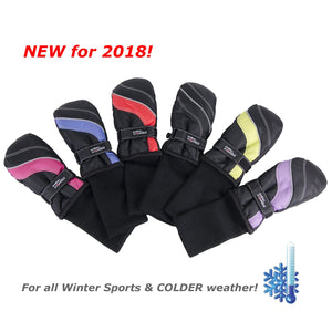 snow stoppers kids winter sports mittens are new for 2018 and great for all winter sports