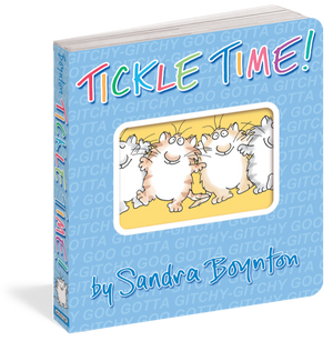 tickle time board book front cover authored by sandra boynton