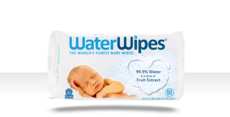 WaterWipes Biodegradable Original Baby Wipes, 99.9% Water Based