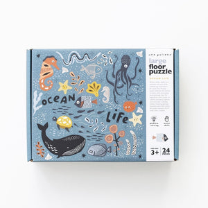 wee gallery ocean  life 24 piece large puzzle 