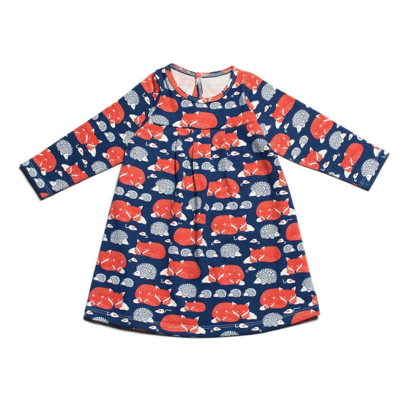 Toronto Baby Dress by Winter Water Factory - Organic Toddler Clothing Toronto Baby Dress by Winter Water Factory - Organic Toddler Clothing