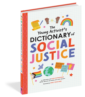 the young activist's dictionary of social justice front cover